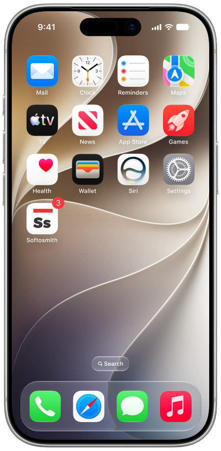 Branded Moodle Mobile App Home Screen Widget